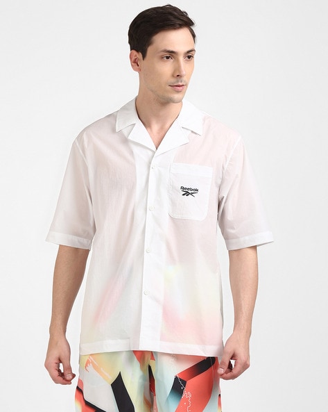 Reebok classic clearance white shirt