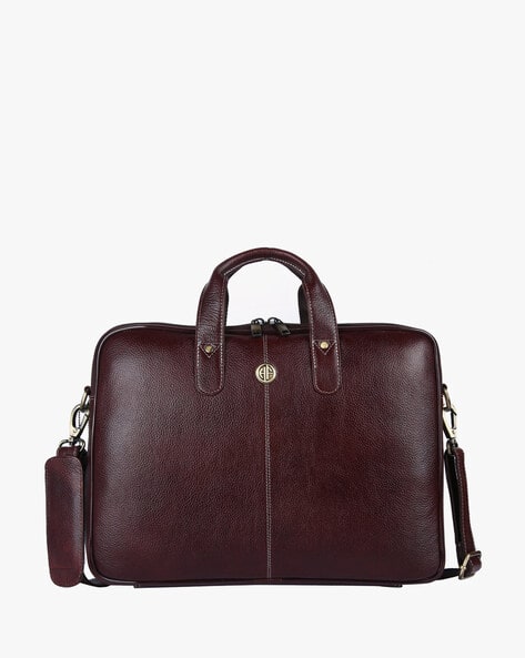 HAMMONDS FLYCATCHER Genuine Leather Messenger Bag For 15.6 Inch Laptop – Vintage Style - View #4
