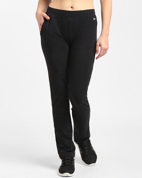 Buy Black Track Pants for Women by Reebok Online