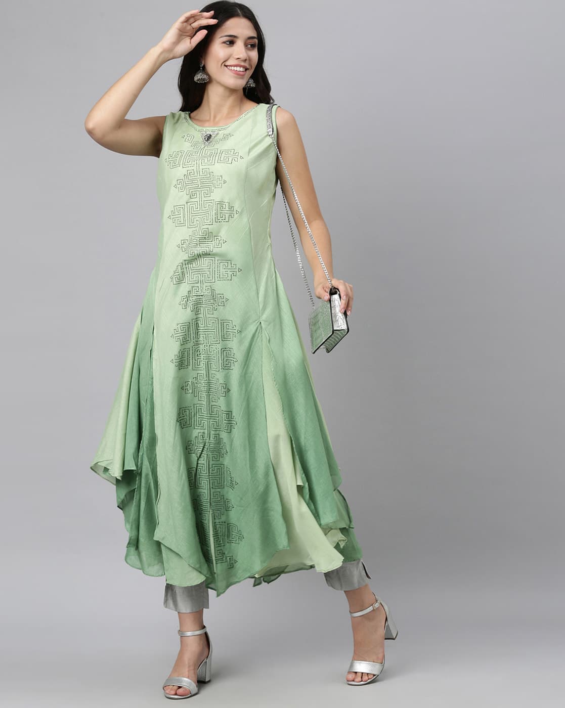 Buy Green Kurtis \u0026 Tunics for Women by 