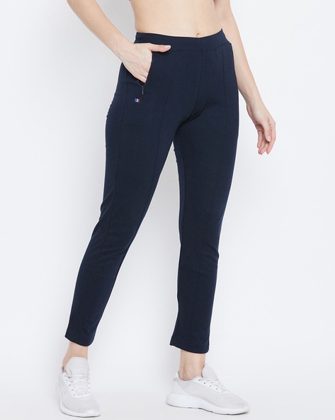 Buy Navy Track Pants for Women by LAASA Online