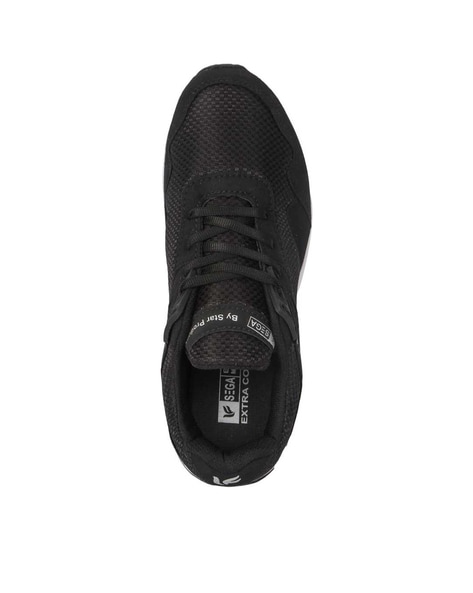 Sega black cheap running shoes