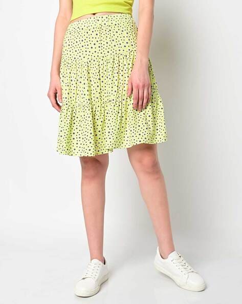 Jdy floral midi clearance skirt