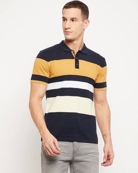 Buy Navy Tshirts for Men by OCTAVE 