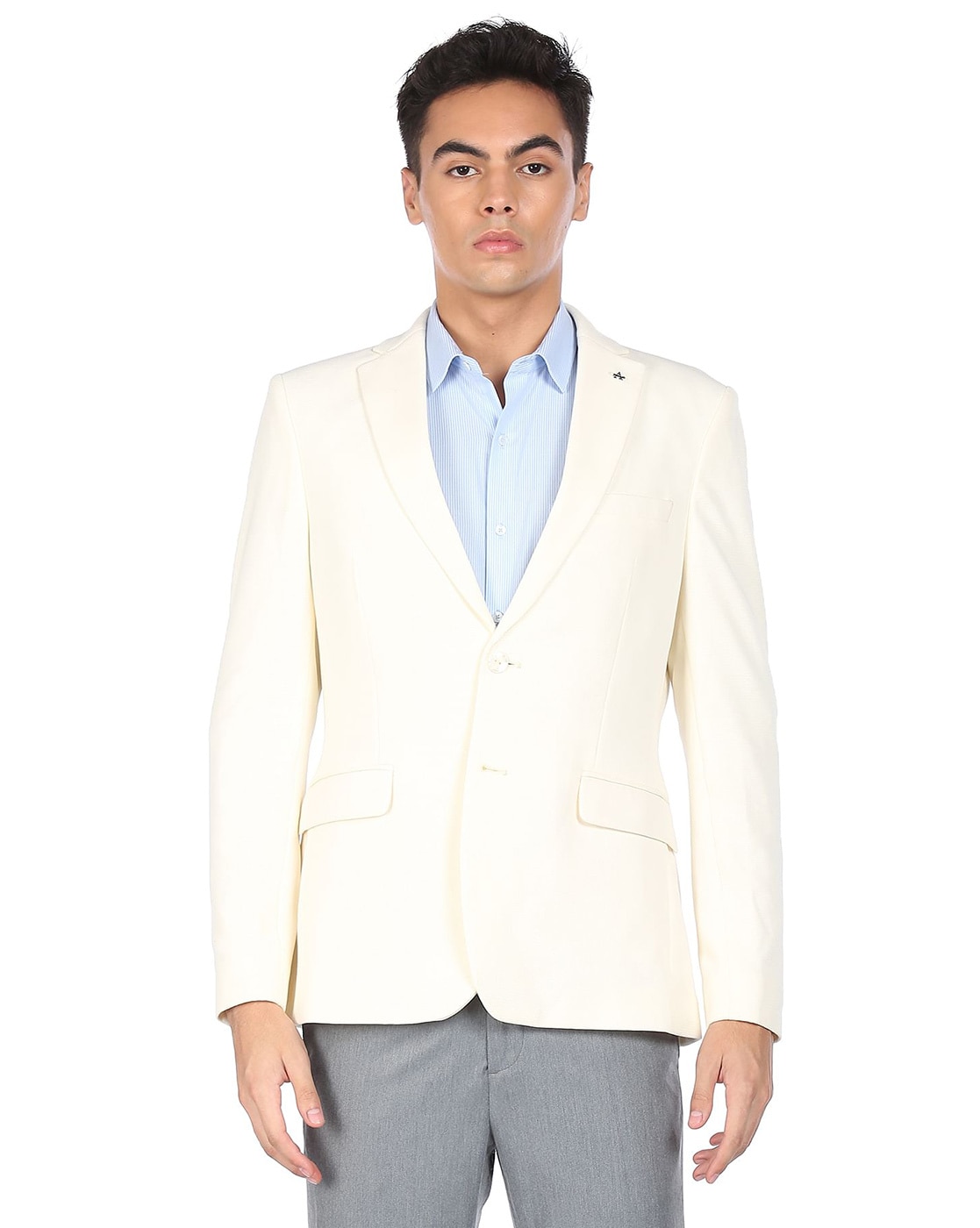 Buy Off White Blazers Waistcoats for Men by ARROW Online Ajio