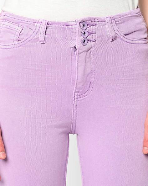 Slim jean Purple brand Navy size 31 US in Cotton - 28671314