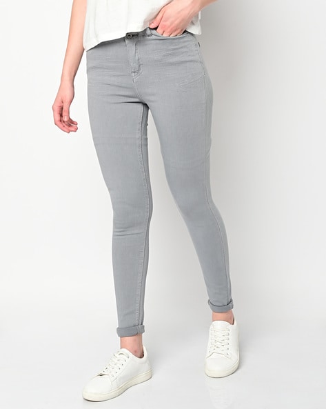 Buy online Women's Plain Straight Fit Jeans from Jeans & jeggings for Women  by Showoff for ₹1169 at 70% off | 2024 Limeroad.com