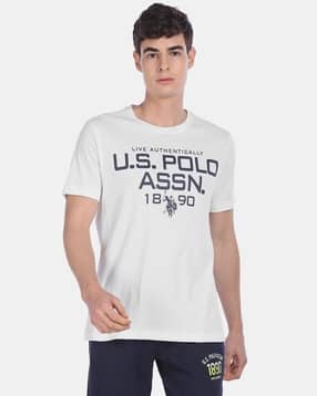 u.s. polo assn. Brand Print Crew-Neck T-shirt-picture-24