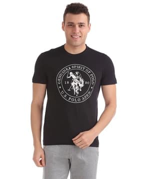 u.s. polo assn. Logo Print Crew-Neck T-shirt-picture-15