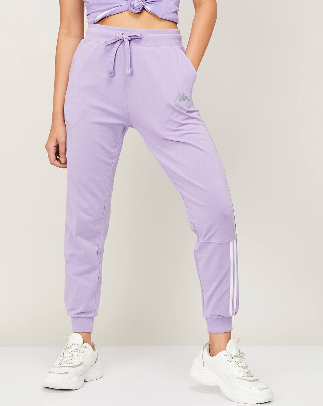 Buy Lavender Track Pants for Women by 