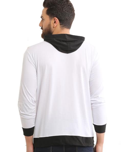 Buy White Sweatshirt u0026 Hoodies for Men by DAGCROS Online | Ajio.com