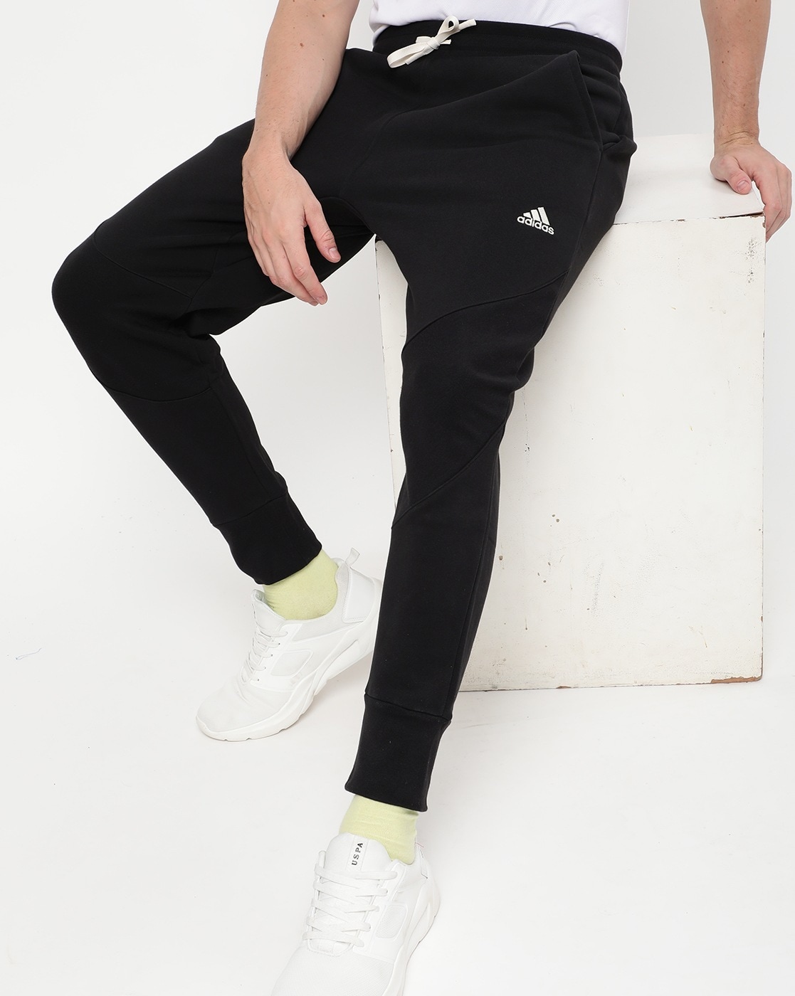 Adidas Mens Slim Fit Trackpants