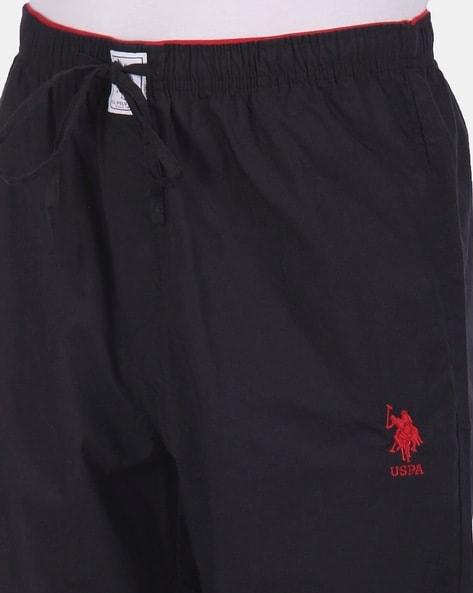 Buy Black Pyjamas for Men by U.S. Polo Assn. Online