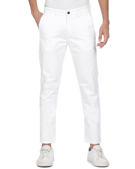 Buy White Trousers  Pants for Men by Arrow Sports Online  Ajiocom