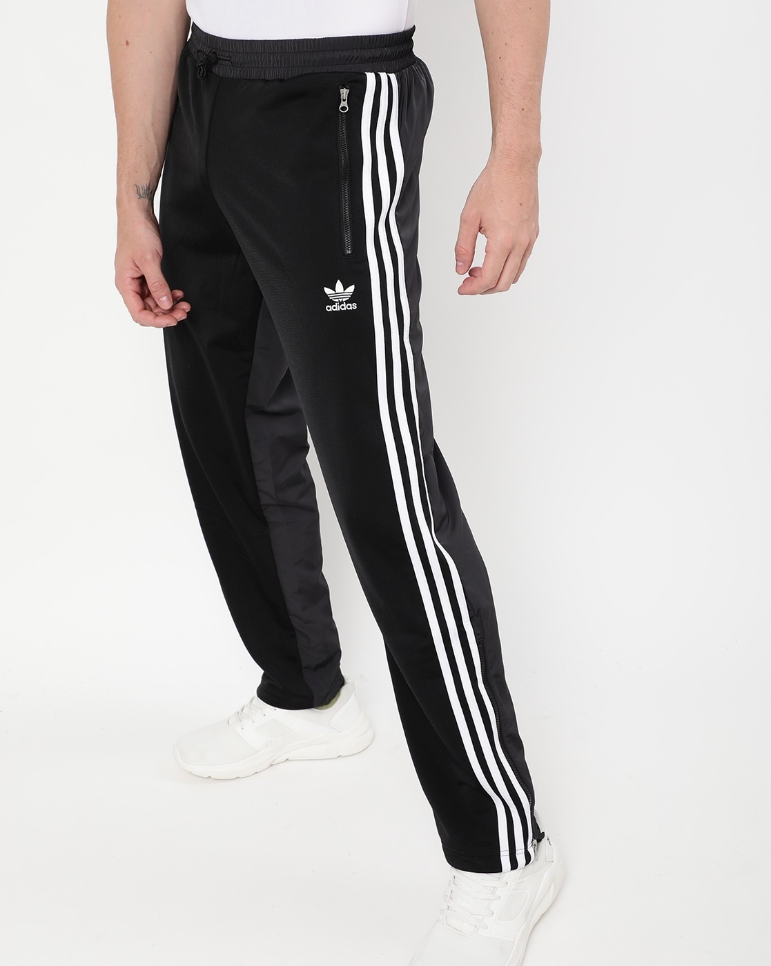 Men Track Pants with Zipper Pockets