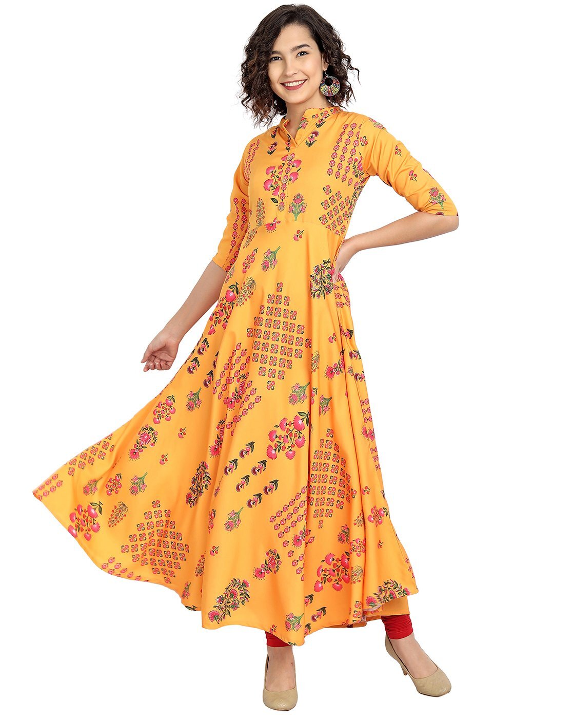 Buy Yellow Dresses & Gowns for Women by 7 Threads Online | Ajio.com