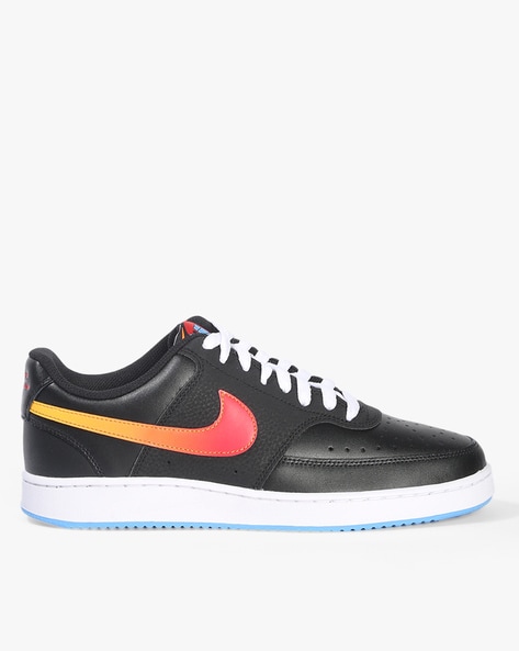 nike court vision low black multicolor