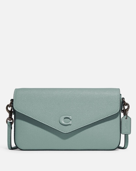 Stormy Blue Coach Crossbody Bag – OMNIA