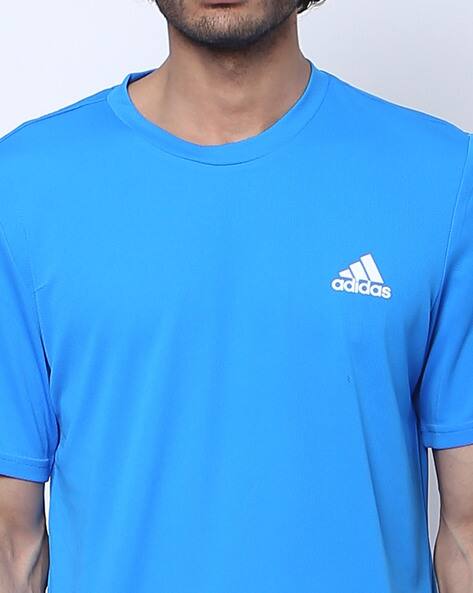 Adidas Originals Indiamart Adidas Shirt Xxl Logo Print Crew-Neck T