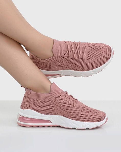 PU Daily Wear WELCOME LADIES SHOES KNIT- 61