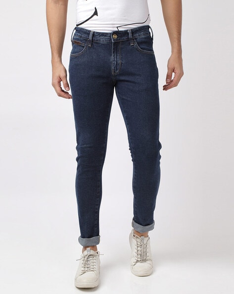 wrangler low rise jeans for men