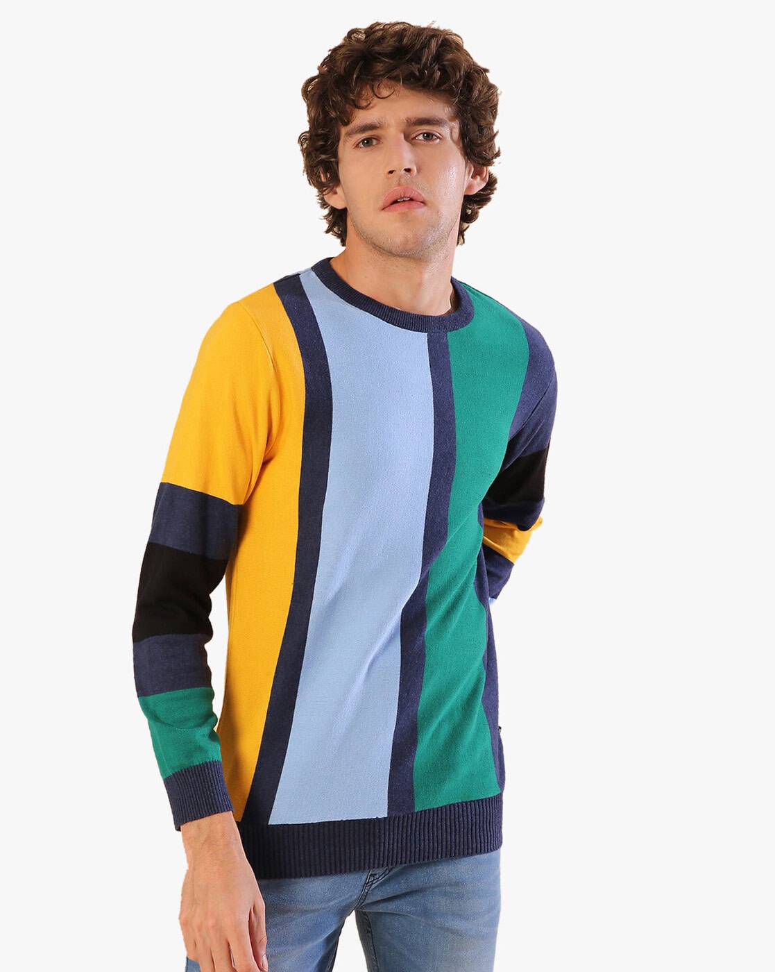 Buy Multi Sweaters & Cardigans for Men by Campus Sutra Online