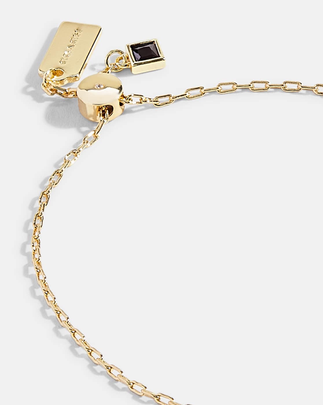 Coach Charm Starter Link Bracelet