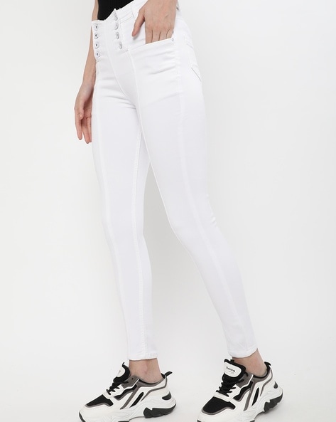 High Star High-Rise Skinny Fit Jeans