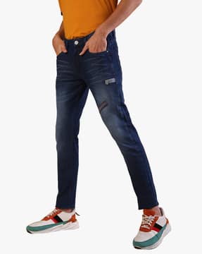 Buy Blue Jeans for Men by Campus Sutra 