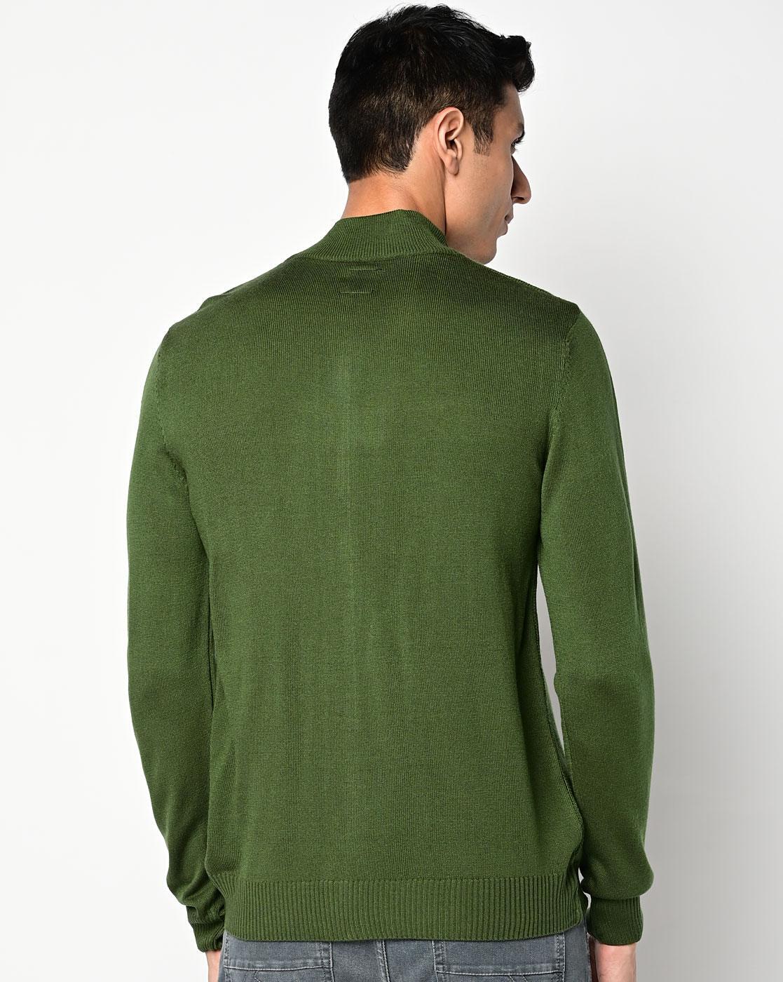 Olive hotsell cardigan sweater