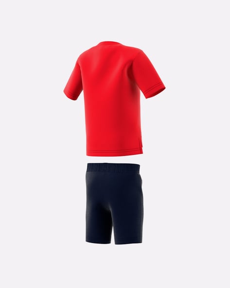 Adidas short sleeve outlet tracksuit