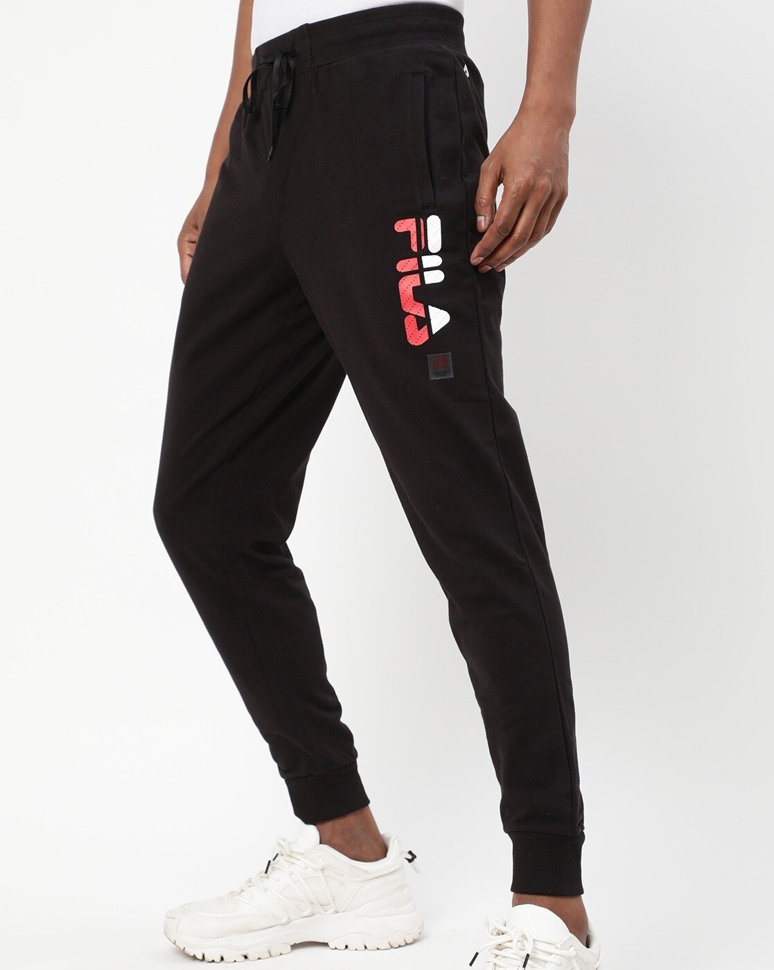 Buy Black Track Pants for Men by FILA Online