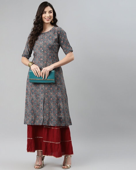 Ajio 2024 ethnic kurtis