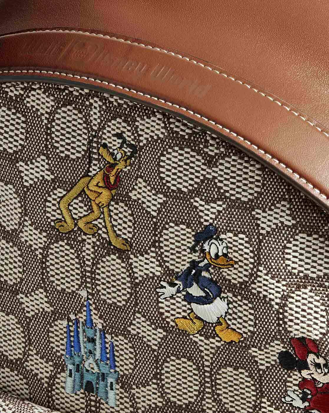 Buy Coach Charter Backpack in Signature with Mickey Mouse & Friends  Embroidery, Brown Color Men