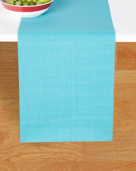 Buy Aqua blue Table Covers, Runners & Slipcovers for Home