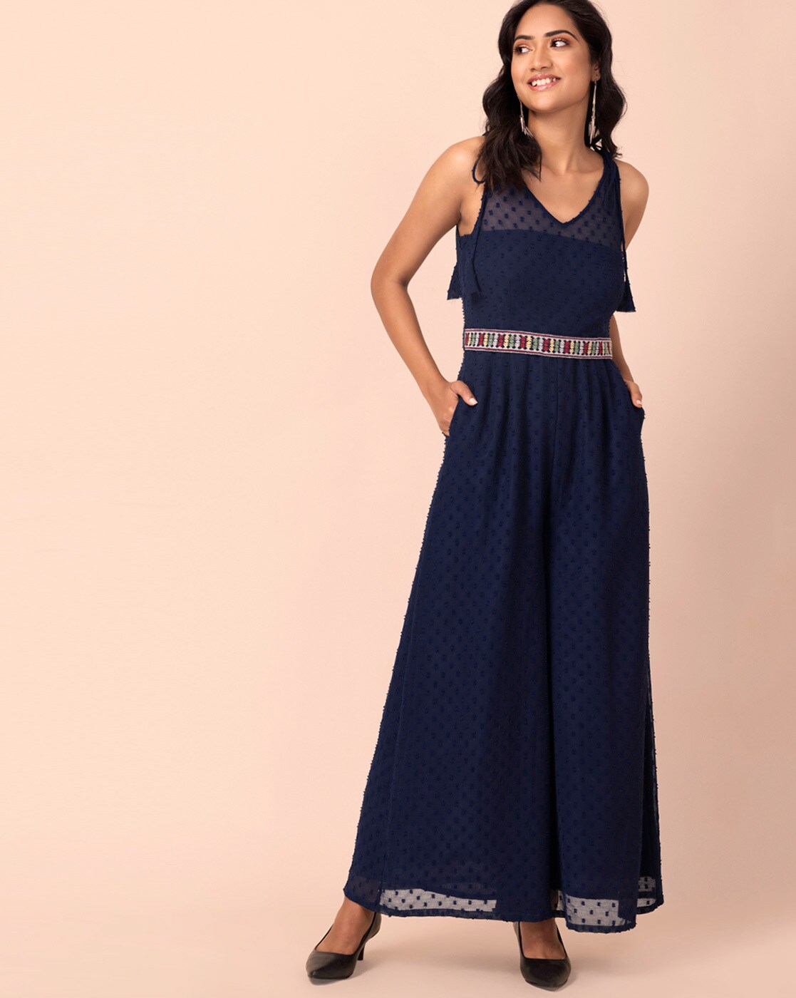 indya blue jumpsuit