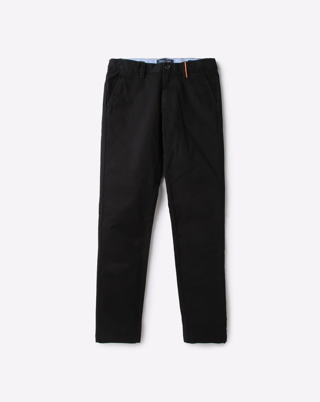 Buy GINI  JONY Black Solid Cotton Reguler Fit Boys Trousers  Shoppers Stop