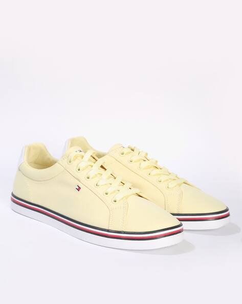 yellow tommy shoes
