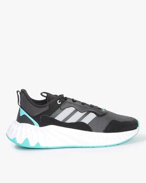 Buy ADIDAS Futurepool 2.0 Panelled Lace-Up Running Shoes | Black & Grey  Color Men | AJIO LUXE