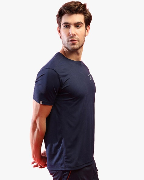 Buy Campus Sutra Men Solid Full Sleeve Stylish Activewear & Sports T-shirts  online