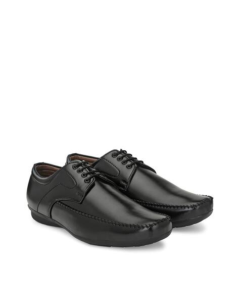 RL ROCKLIN MEN Lace-Up Derby Formal Shoes
