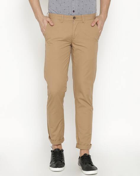Buy Brown Trousers \u0026 Pants for Men by T 