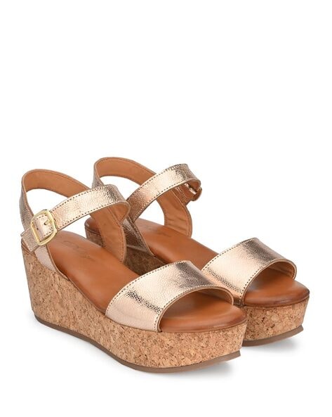 Genuine Leather Wedges