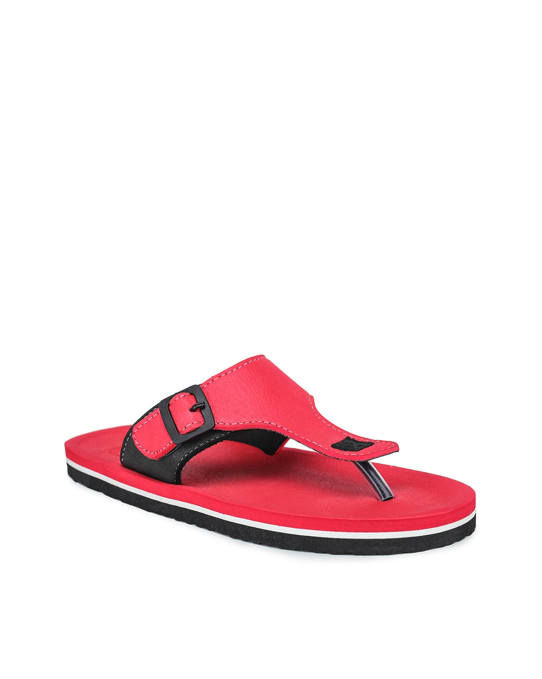 Buy Red Flip Flop u0026 Slippers for Men by AFRA Online | Ajio.com