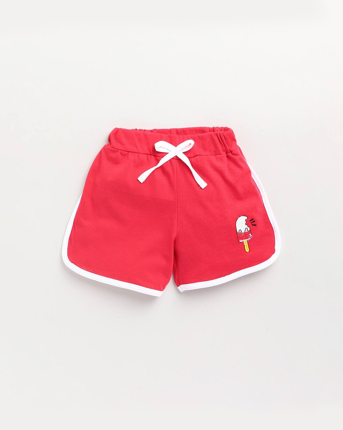 Buy Red Shorts \u0026 3/4ths for Girls by 