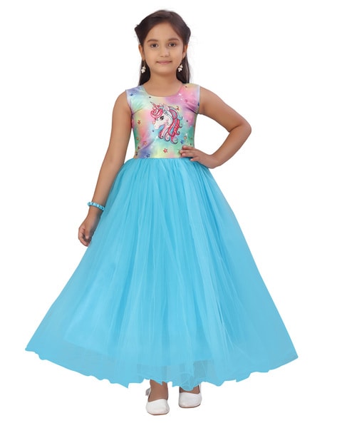 Firozi Blue Color Designer Georgette Banarasi Dress Material – Sankalp The  Bandhej Shoppe
