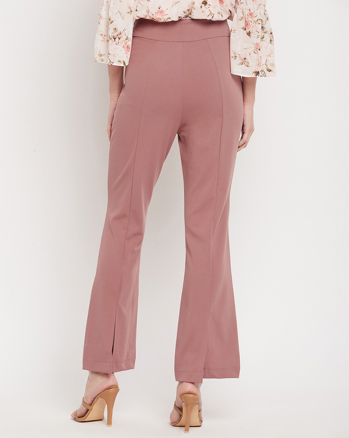 Buy Fabindia Maroon Regular Fit Pants for Women Online @ Tata CLiQ