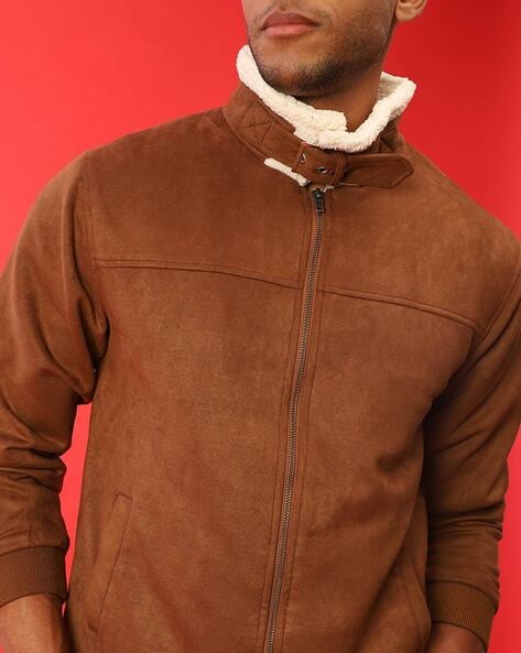 Buy Brown Jackets & Coats for Men by Campus Sutra Online