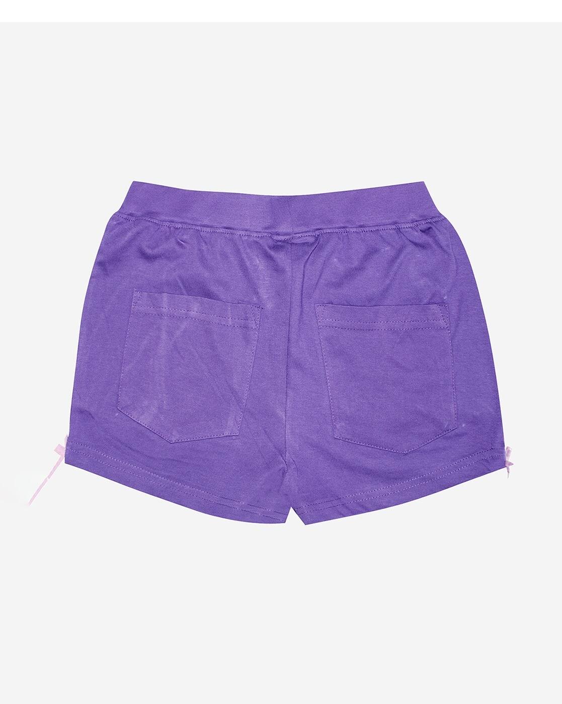 Buy Purple Shorts \u0026 3/4ths for Girls by 