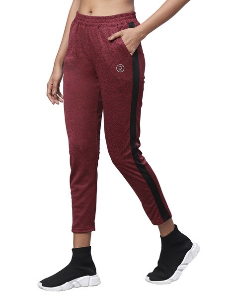 Buy Black Track Pants for Women by Chkokko Online